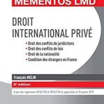 Mémentos LMD-Droit international privé 8e édition