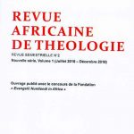 Revue africaine de théologie n°2