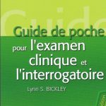 Guide de poche pour l'examen clinique et l'interrogatoire