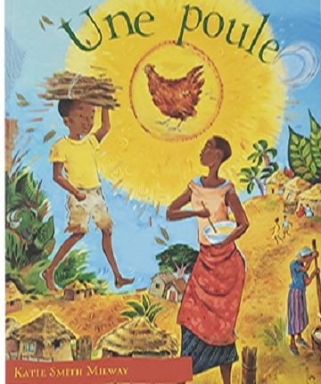 Livre Comment un petit prêt a tout changé Une poule raconte l'histoire convaincante tiré de la réalité d'un petit garçon pauvre, kojo, qui achète une seule et unique poule avec l'argent d'un emprunt très modeste. Il espère améliorer les repas quotidiens grâce aux œufs et vendre le surplus au marché. Son petit commerce prospère. Les bénéfices lui permettent d'abord d'acheter d'autres poules, puis de financer sa scolarité, Puis, au bout du compte, d'obtenir un prêt plus important et de se lancer professionnellement dans l'élevage de volaille. Une fois chef d'entreprise, il peut faire travailler des gens du village et payer des impôts contribuant au bien-être de la communauté. Chemin faisant, il n'oublie pas de prêter lui-même de petites sommes pour offrir à d'autres la chance de sortir de la misère. Avec un peu d'aide, une seule personne peut tout changer autour d'elle. C'est ce que cet album aux illustrations vives et colorées explique aux enfants.