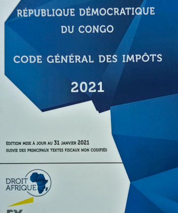 Code général des impôts 2021 RDC